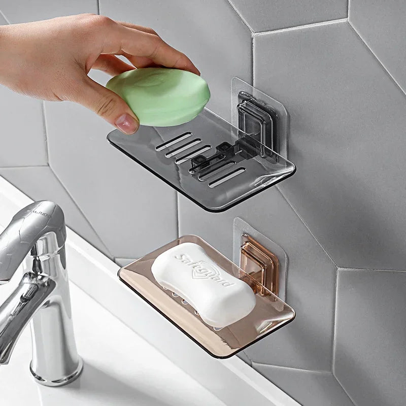 No-Drill Double Soap Holder