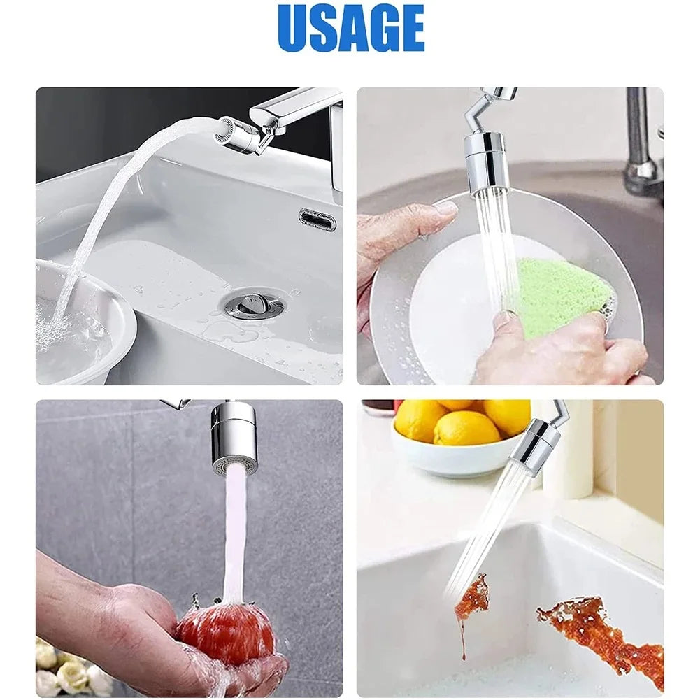 Rotatable Faucet Sprayer Extender